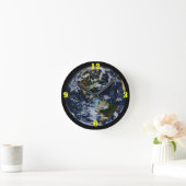 Horloge Ronde Planète Terre (Maison)