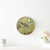 Horloge Ronde Plaque de contreplaqué OSB avec points (Maison)