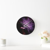 Horloge Ronde Plasma de bobine de Tesla (Maison)