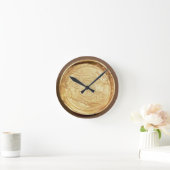 Horloge Ronde Plat (or) (Maison)