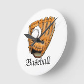 Horloge Ronde Play-baseball (Angle)