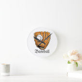 Horloge Ronde Play-baseball (Maison)