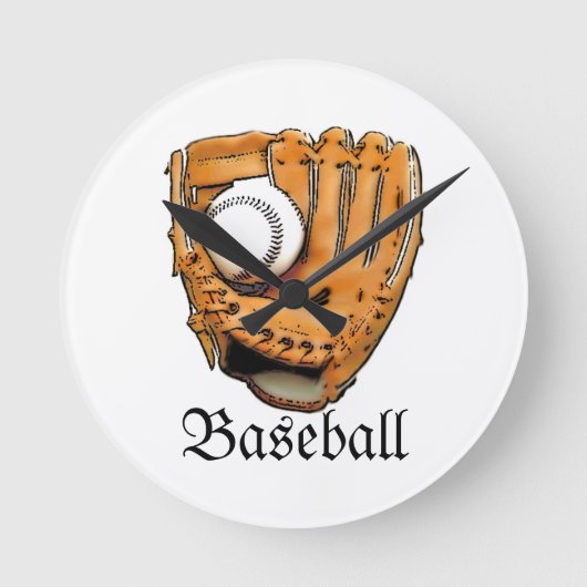 Horloge Ronde Play-baseball (Recto)