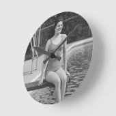 Horloge Ronde Plongée (Angle)