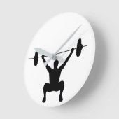 Horloge Ronde Poids (Angle)