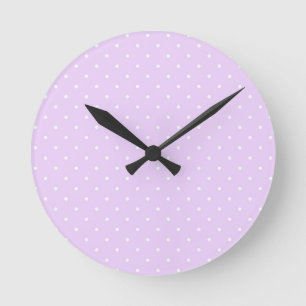 Horloge Ronde Point blanc rose Arrière - plan Élégant Pointe