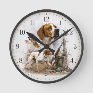 Horloge Ronde Pointer Anglais