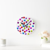 Horloge Ronde Points amusants (Maison)