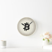 Horloge Ronde Points de saturation Bitcoin (Maison)