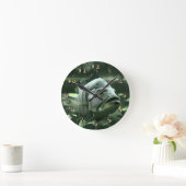 Horloge Ronde Poisson aquatique moche (Maison)