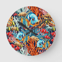 Poissons Tropicaux Couleurs Vives Vibes d'Été