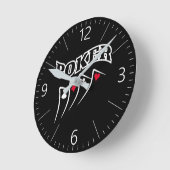 Horloge Ronde Poker (Angle)
