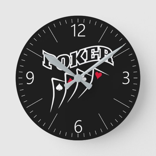 Horloge Ronde Poker (Recto)