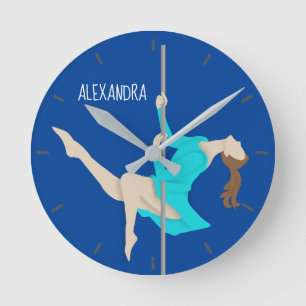 Horloge Ronde Pole Fitness