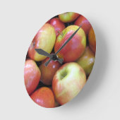 Horloge Ronde Pommes (Angle)
