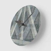 Horloge Ronde Pont de la structure industrielle | (Angle)