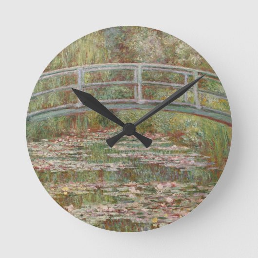 Horloge Ronde Pont français de Monet Giverney (Recto)