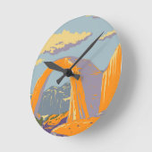 Horloge Ronde Pont Rainbow (Angle)