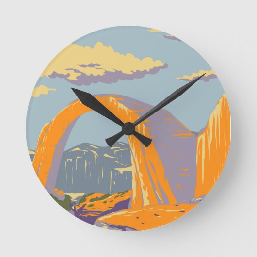 Horloge Ronde Pont Rainbow (Recto)