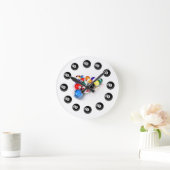 Horloge Ronde Pool Ball Wall Clock (Maison)