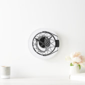Horloge Ronde Pop Art Basket (Maison)