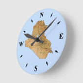 Horloge Ronde Pop clock (Angle)