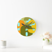 Horloge Ronde Pop rétro (Maison)