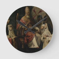 Pope Clement VIII blessing Carmelite Nuns
