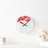 Horloge Ronde Poppies (Maison)