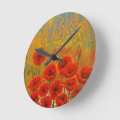 Horloge Ronde Poppy clock (Angle)