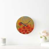 Horloge Ronde Poppy clock (Maison)