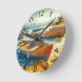 Horloge Ronde Port (Angle)