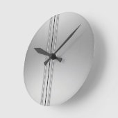 Horloge Ronde Porte en acier (Angle)