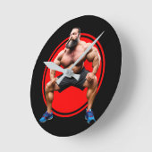 Horloge Ronde Porté Musculaire (Angle)