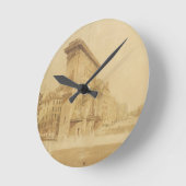 Horloge Ronde Porte St Denis, Paris (la semaine) (Angle)