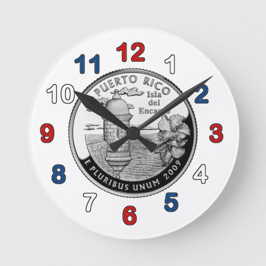 Horloge Ronde Porto Rico (Recto)