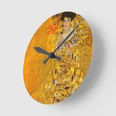 Horloge Ronde Portrait d'Adele Bloch-Bauer I de Gustav Klimt (Angle)