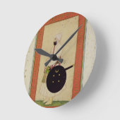 Horloge Ronde Portrait de Dilir Khan, c.1760, du grand Cli (Angle)