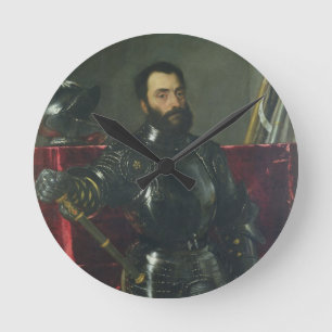 Horloge Ronde Portrait de Francesco Maria Della Rovere, duc de