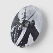 Horloge Ronde Portrait du général de brigade Nelson A. Miles (Angle)