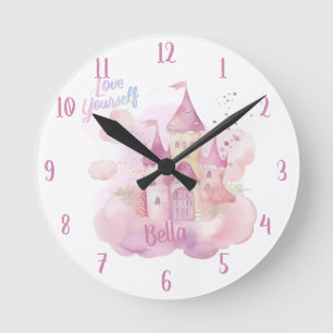 Horloge Ronde Portrait personnalisable Portrait Love-vous