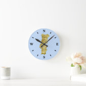 Horloge Ronde Portugal Map clock (Maison)
