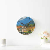 Horloge Ronde Poster Bellagio Italie (Maison)