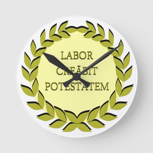 HORLOGE RONDE POTESTORIE CREABIT EN TRAVAIL (Recto)