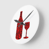 Horloge Ronde Potion d'amour (Angle)