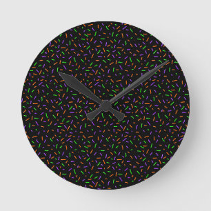 Horloge Ronde Poudres effrayantes