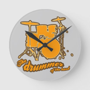 Horloge Ronde Pour le batteur