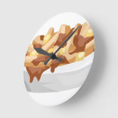 Horloge Ronde poutine (Angle)