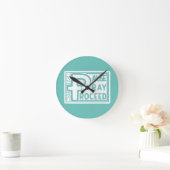 HORLOGE RONDE PRATIQUE DE LA PAUSE (Maison)