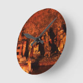 HORLOGE RONDE PREMIER NOËL (Angle)